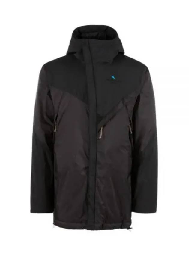 Aud Waterproof Hooded Zip-Up Jacket Pitch Black - KLATTERMUSEN - BALAAN 1