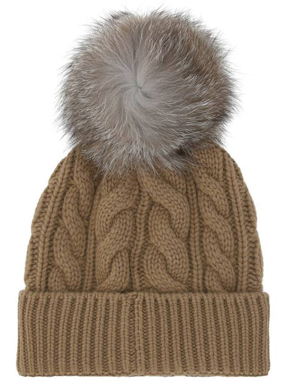 logo patch foam beanie - MONCLER - BALAAN 2