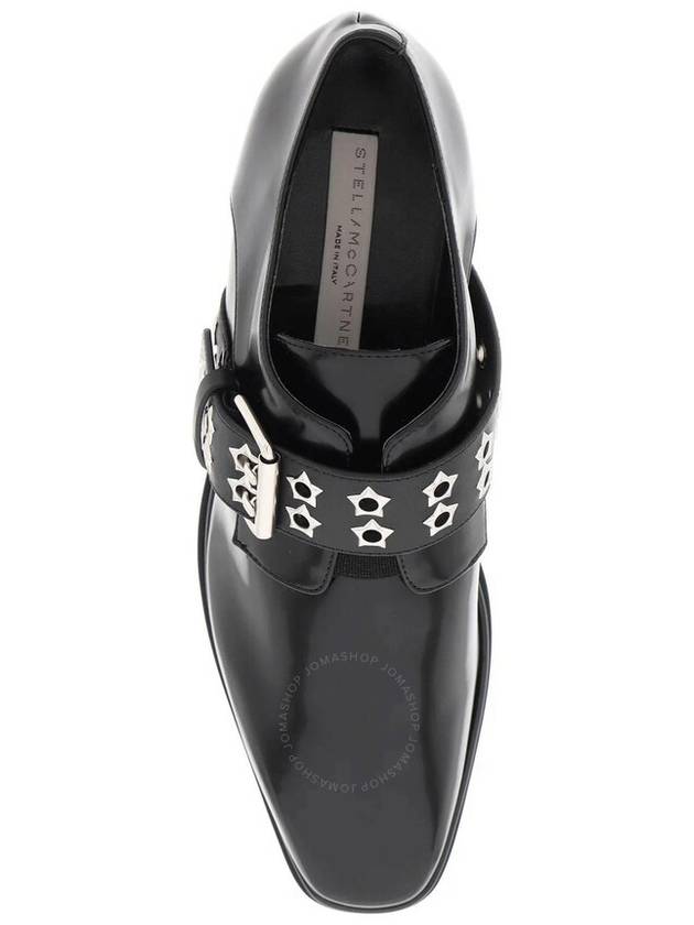 Elyse Lace Up Loafers Black - STELLA MCCARTNEY - BALAAN 3