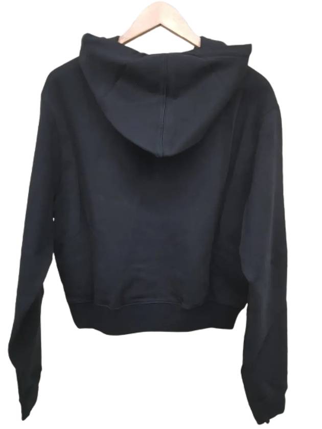 Basic Off Crop Hoodie Black - OFF WHITE - BALAAN 3