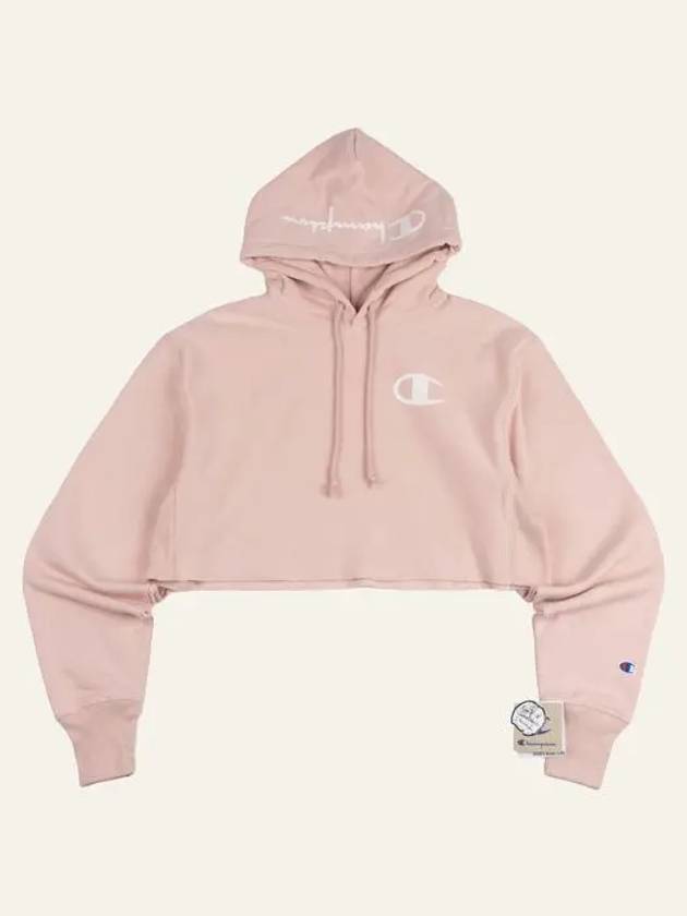 Reverse Weave Pullover Crop Women s Hoodie WL659G5502155BF - CHAMPION - BALAAN 6