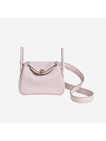 Lindy Tote Bag Mauve Pale - HERMES - BALAAN 1