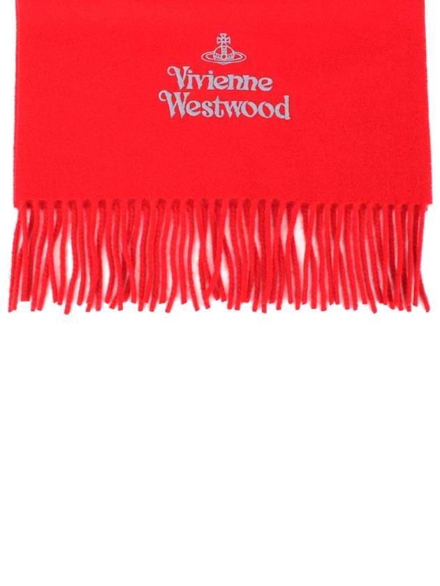 Ranaul Muffler Red 81030007 - VIVIENNE WESTWOOD - BALAAN 5