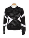 Camo Coating Boomer Sweatshirt Black - NEIL BARRETT - BALAAN 3