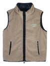 Algorab Logo Reversible Vest Navy - DUVETICA - BALAAN 5