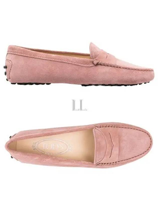 Gommino Suede Driving Shoes Pink - TOD'S - BALAAN 2