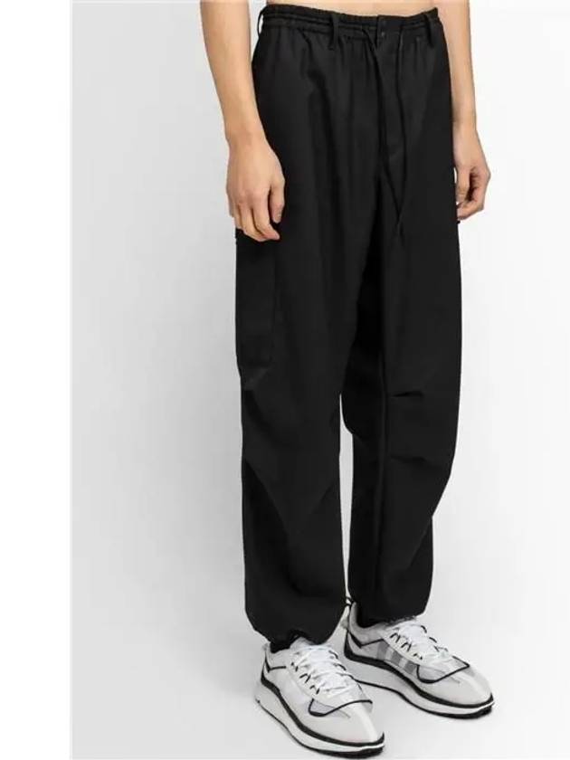 Y-3 tapered fit drawstring cargo trousers - YOHJI YAMAMOTO - BALAAN 4