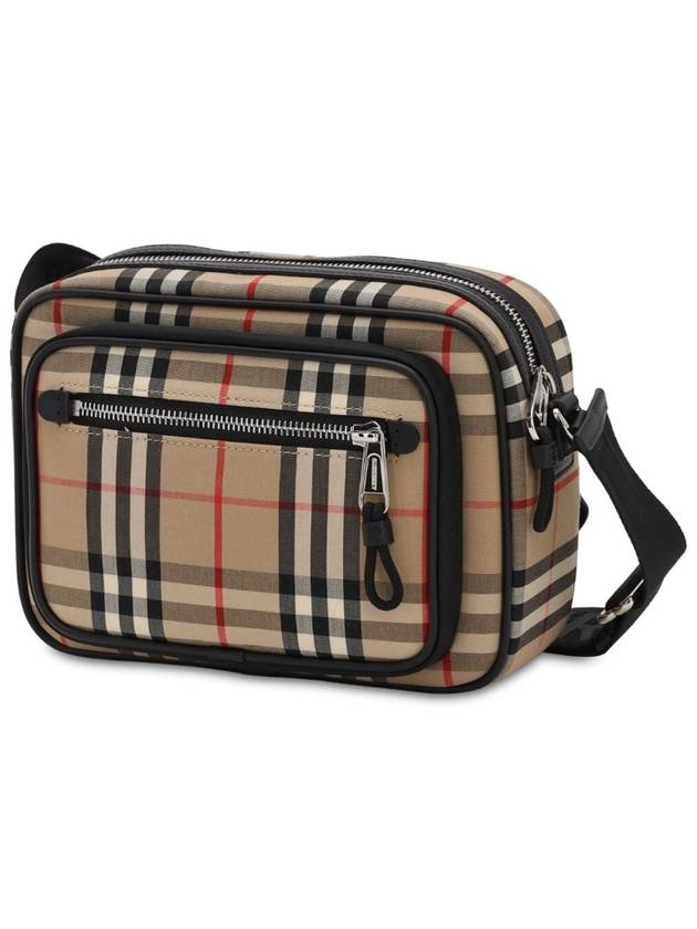 Men's Vintage Check Cross Bag Beige - BURBERRY - BALAAN 3