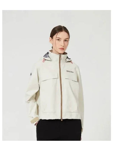 Points 5 Peridot W Ivory Women s Waterproof Jacket - DUVETICA - BALAAN 1