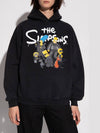 The Simpsons Printed Hoodie Black - BALENCIAGA - BALAAN 2