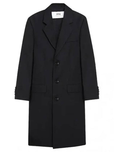 Wool three button single coat - AMI - BALAAN 1