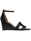 Legend Calfskin Wedge Heel Noir - HERMES - BALAAN 1