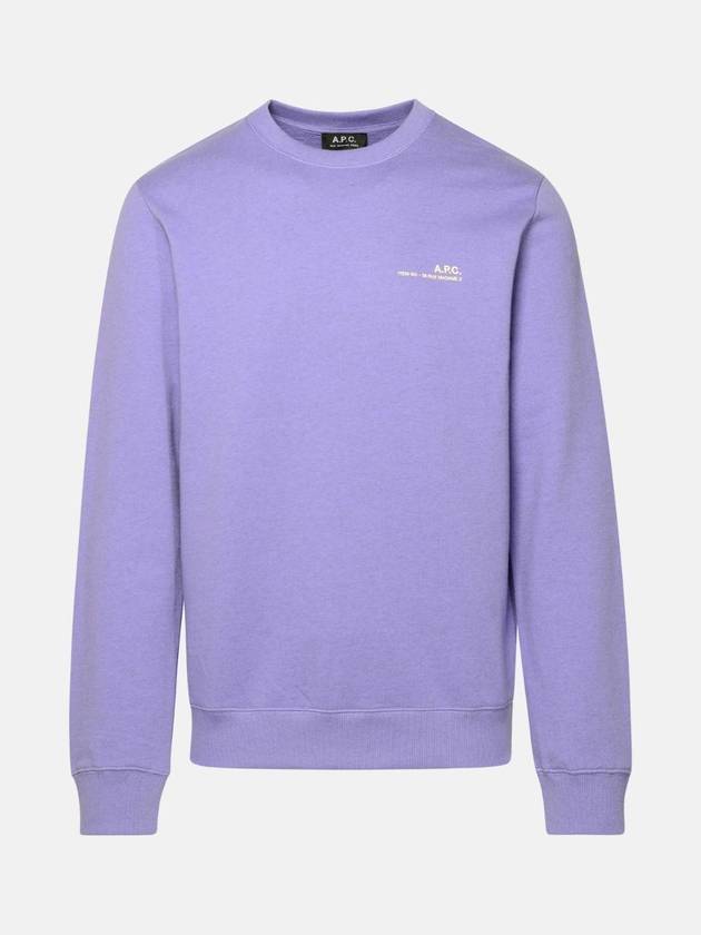 Item H Overdye Sweatshirt Purple - A.P.C. - BALAAN 1