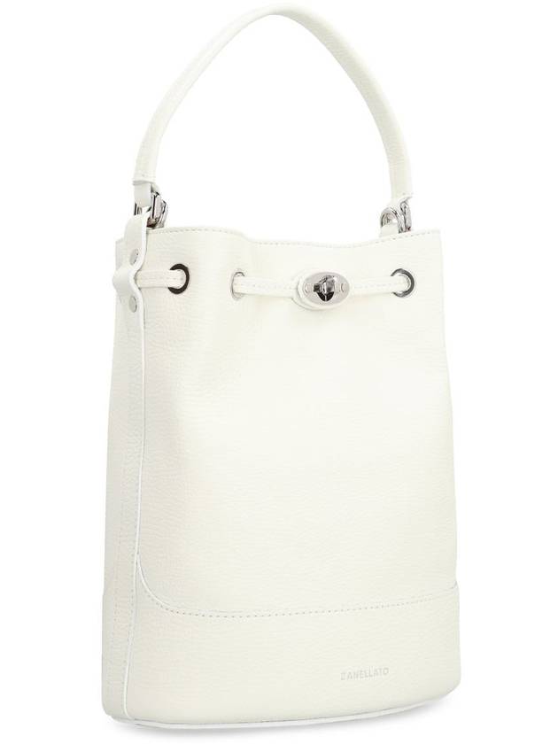 Zanellato Monda S Leather Bucket Bag - ZANELLATO - BALAAN 3