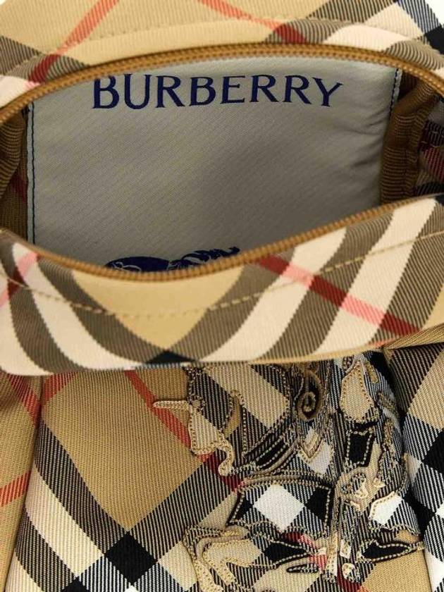 EKD Appliqué Check Phone Cross Bag Beige - BURBERRY - BALAAN 5