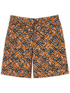 TB Pattern Monogram Shorts Orange - BURBERRY - BALAAN 10