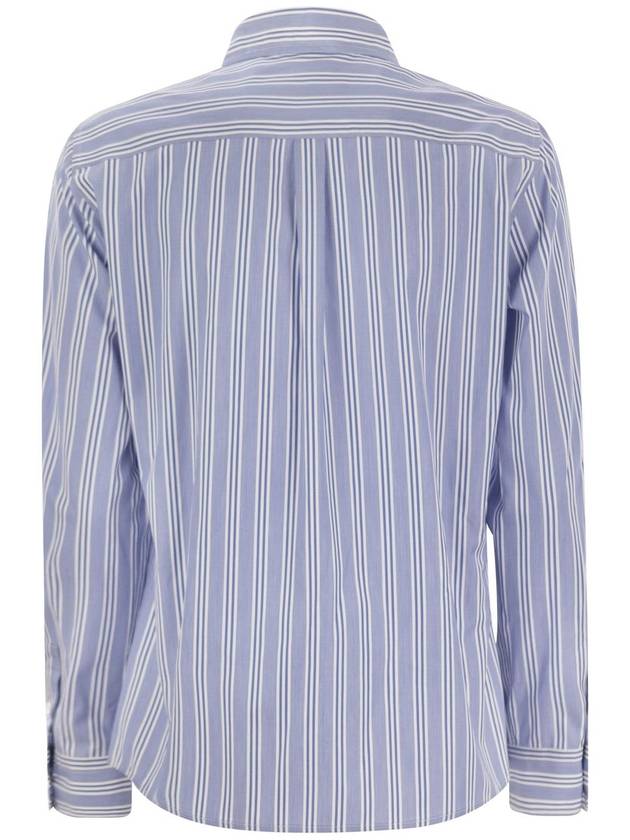 BAHAMAS - Striped cotton poplin shirt - WEEKEND MAX MARA - BALAAN 2