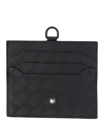 Logo Card Wallet Black - MONTBLANC - BALAAN 1