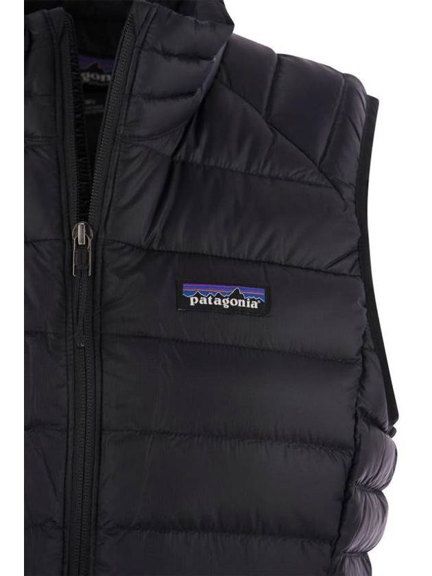 Logo Down Vest Black - PATAGONIA - BALAAN 5