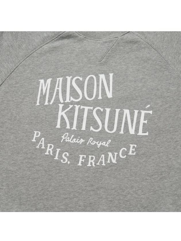 Palais Royal Classic Sweatshirt Gray Melange - MAISON KITSUNE - BALAAN 4