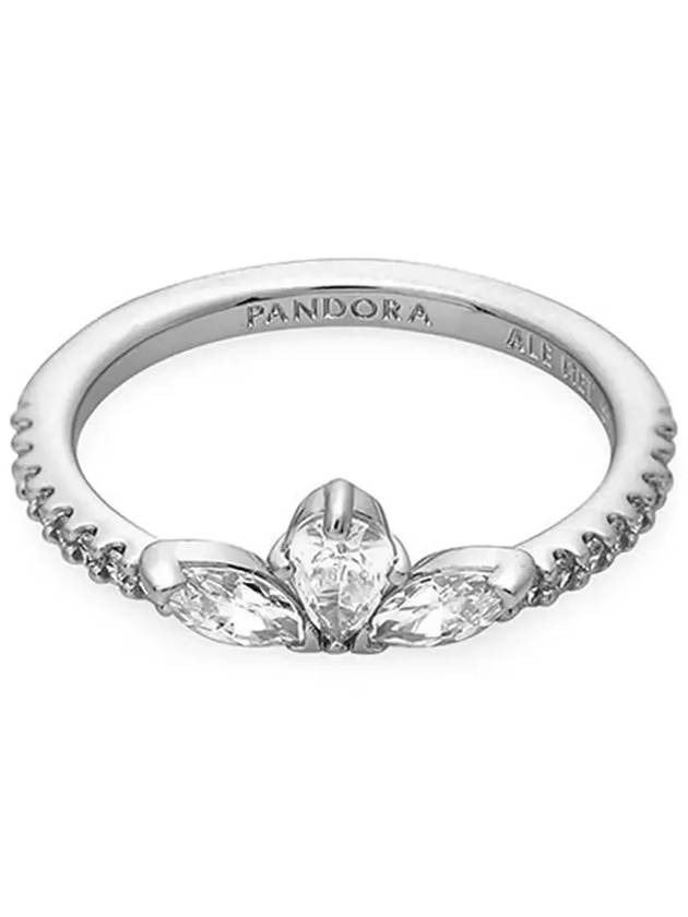 Sparkling Herbarium Cluster Ring Silver - PANDORA - BALAAN 4