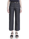 SAILOR High Waist Crop Washing Black Jeans - A.P.C. - BALAAN 4