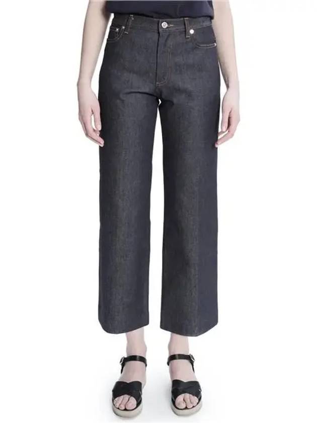 SAILOR High Waist Crop Washing Black Jeans - A.P.C. - BALAAN 4