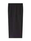 Salome Long H-line Skirt Black - A.P.C. - BALAAN 2