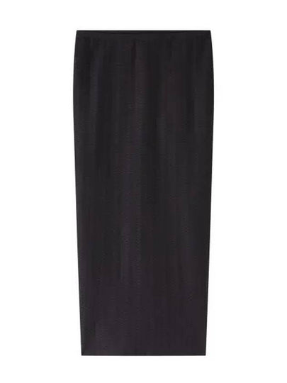 Salome Long H-line Skirt Black - A.P.C. - BALAAN 2