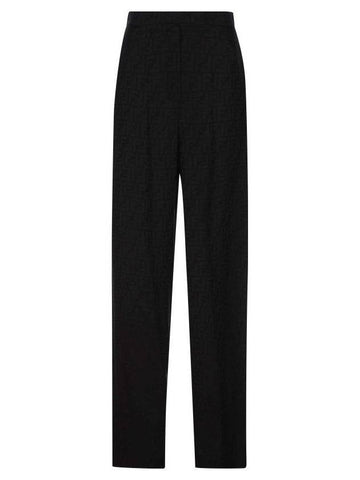 Straight Pants Black - FENDI - BALAAN 1