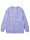 Pigment Heavy Cotton Label Art Sweatshirt Purple - ICONOGRAPHY - BALAAN 7