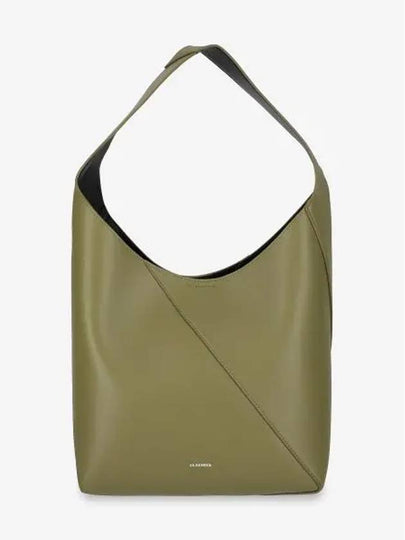 Vertigo Medium Hobo Tote Bag Khaki - JIL SANDER - BALAAN 2