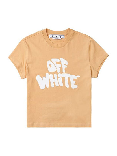 Logo Printing Cotton T-Shirt OWAA112S23JER0031701 - OFF WHITE - BALAAN 2