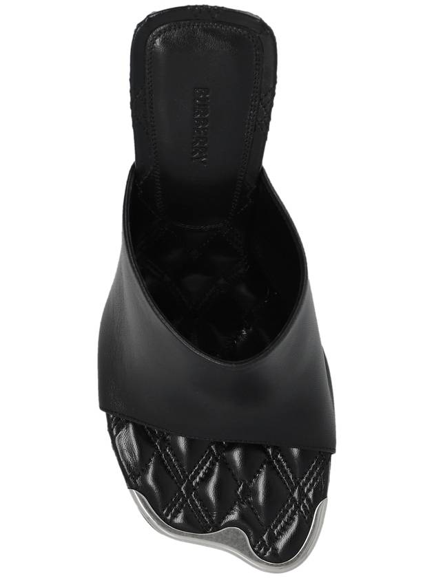 Burberry Heeled Mules, Women's, Black - BURBERRY - BALAAN 6