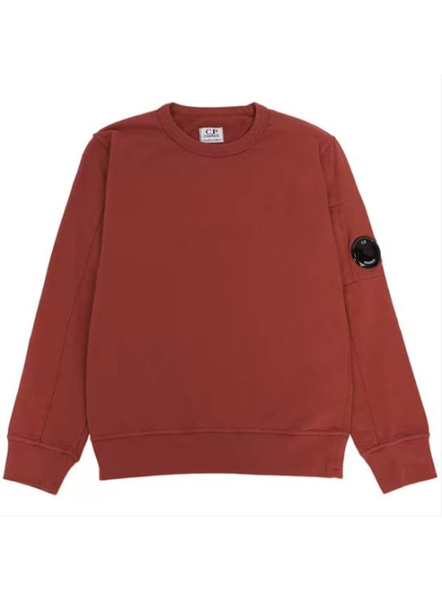 Lens Wappen Cotton Sweatshirt Wine - CP COMPANY - BALAAN 1