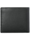 Men's Triangle Logo Leather Half Wallet Black - PRADA - BALAAN 4