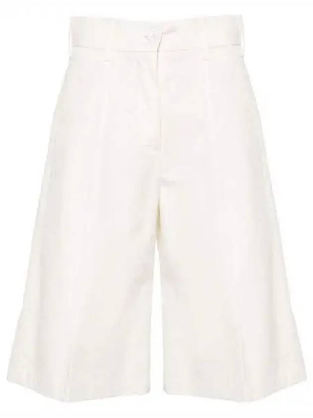 Herno pleated cotton Bermuda shorts - HERNO - BALAAN 1