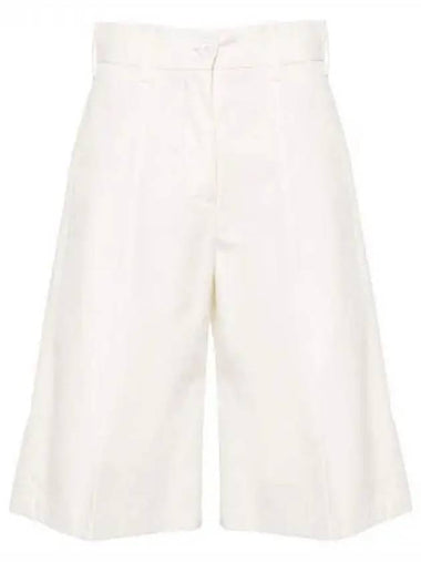 Herno pleated cotton Bermuda shorts - HERNO - BALAAN 1