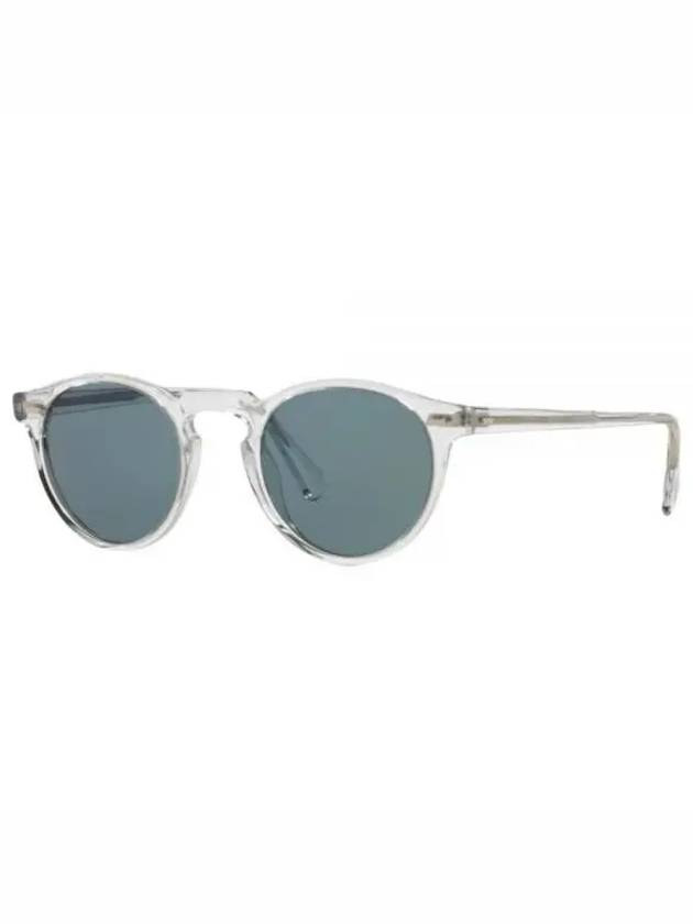 Eyewear Gregory Round Sunglasses Grey - OLIVER PEOPLES - BALAAN 2