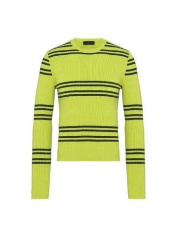 23 ss Striped Sweater UMB502 12LO F0NGG B0110812119 - PRADA - BALAAN 1