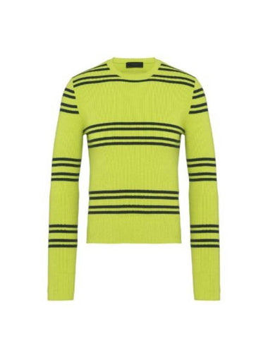 23 ss Striped Sweater UMB502 12LO F0NGG B0110812119 - PRADA - BALAAN 1