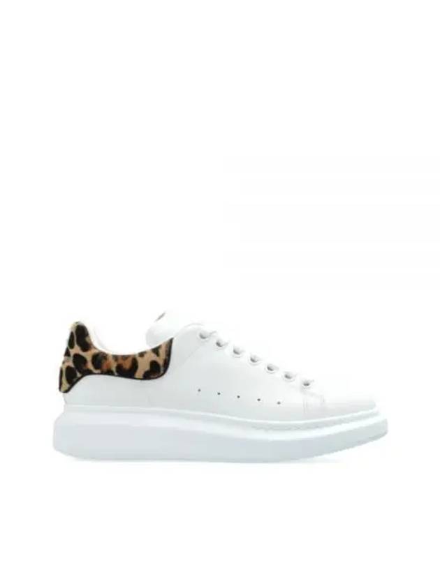 Leopard Tab Low Top Sneakers White - ALEXANDER MCQUEEN - BALAAN 2