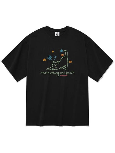 Okay short sleeve t shirt black - RADINEO - BALAAN 1