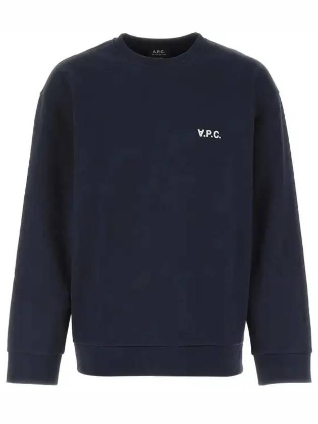 Clint Chest Logo Sweatshirt Navy - A.P.C. - BALAAN 2