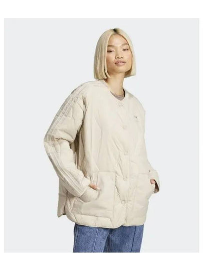 Quilted Liner Jacket Wonder Beige - ADIDAS - BALAAN 2