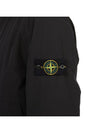 Soft shell hooded jacket black - STONE ISLAND - BALAAN 9