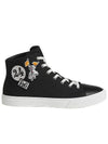 Iriko High Top Sneakers Black - HERMES - BALAAN 6