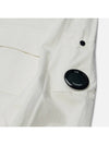 Organic Gabardine Buttoned Lens Long Slevee Shirt White - CP COMPANY - BALAAN 4