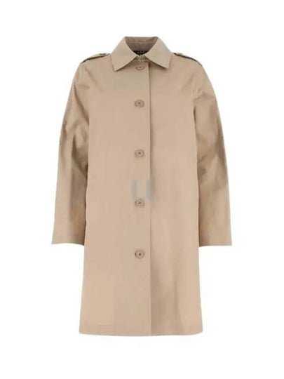 Justine Raincoat Beige - A.P.C. - BALAAN 2