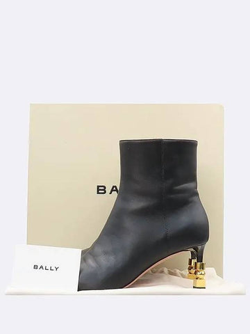 BA2D7 Black color HELENA 65 ankle boots 250MM - BALLY - BALAAN 1